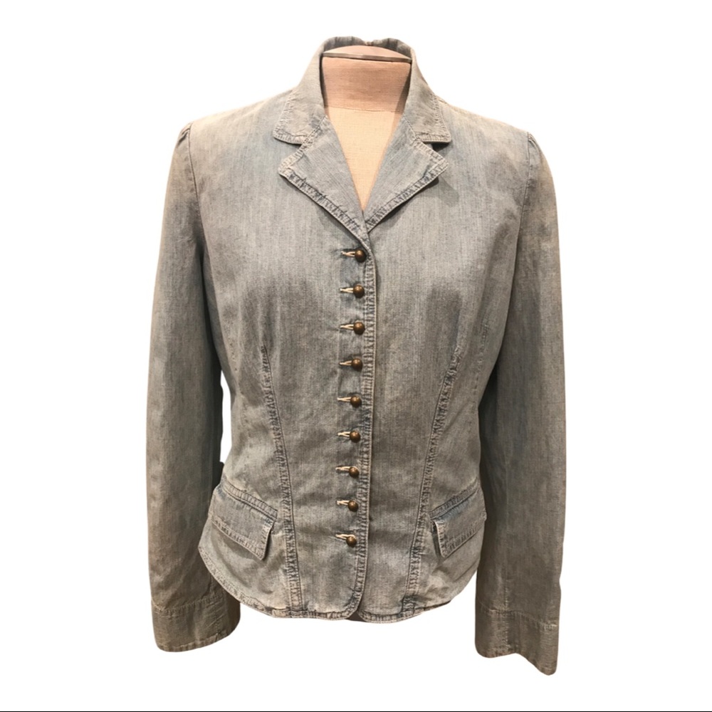 Vintage, Lauren Jean’s, Ralph Lauren, Jean Jacket, Fitted, Denim Jacket